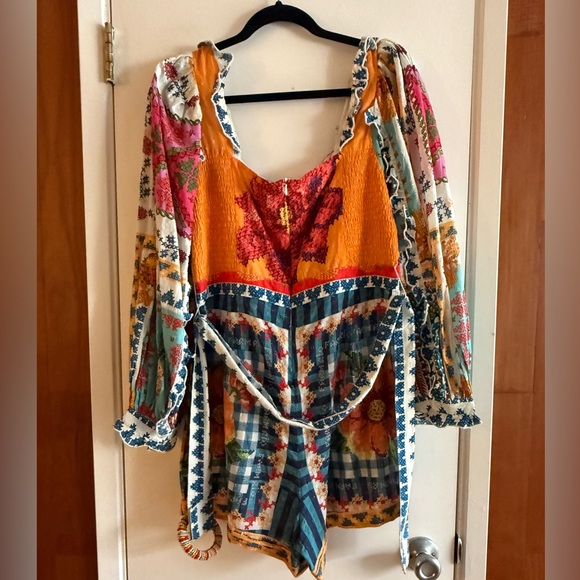 Farm Rio Summer Stitches Romper - Picture 9 of 15